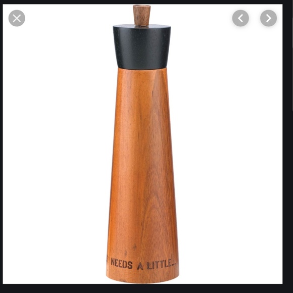 kate spade lenox wooden pepper grinder shaker nwt - Picture 2 of 7